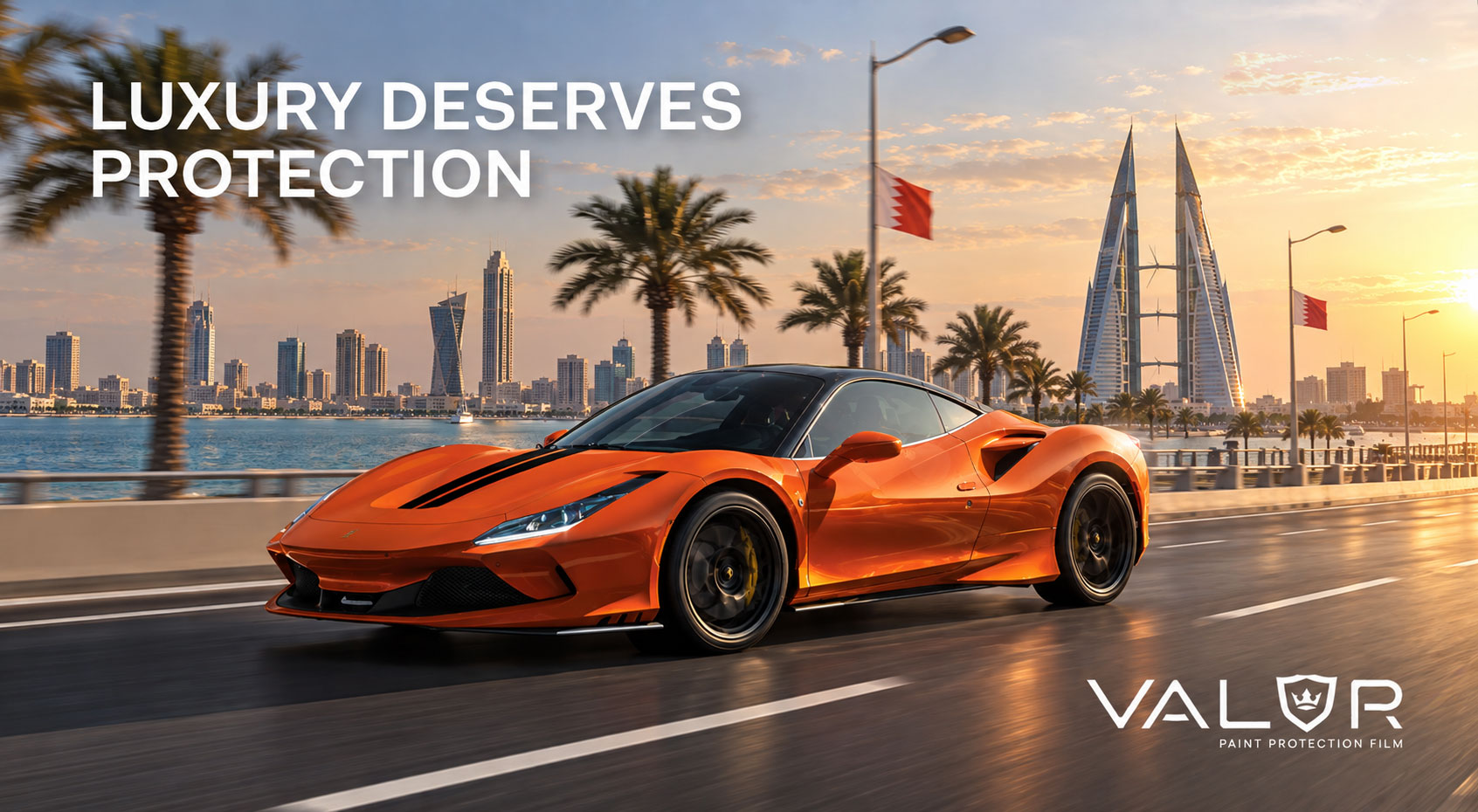 LLumar Valor Paint Protection Film - luxury deserves protection